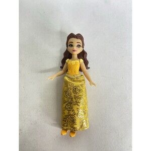 Disney Princess Belle Posable Small Figure Doll with Removable Skirt